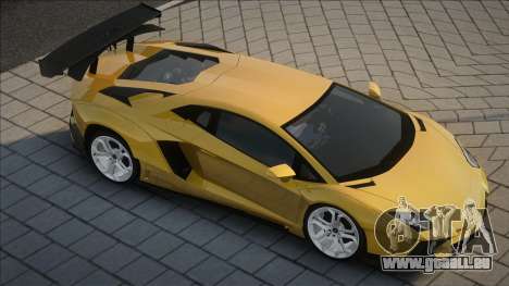 Lamborghini Aventador Yellow pour GTA San Andreas