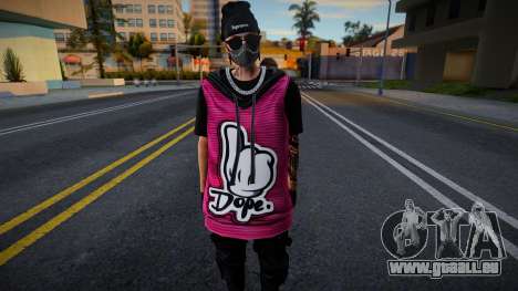 Skin Fivem Corona Hunter für GTA San Andreas