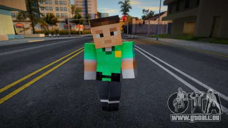 Sfemt1 Minecraft Ped pour GTA San Andreas