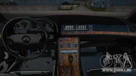 Mercedes-Benz W140 Tun [Pink] für GTA San Andreas