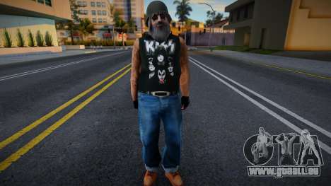 Obdachloser Rocker für GTA San Andreas