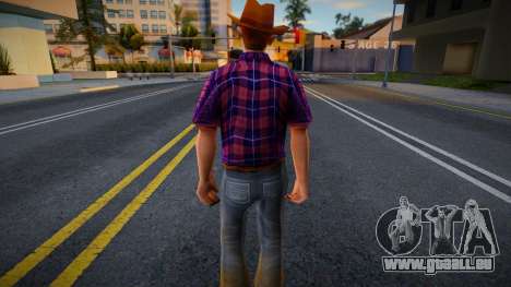 Cwmyfr Upscaled Ped pour GTA San Andreas