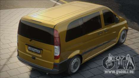 Mercedes-Benz Vito [Yellow] pour GTA San Andreas