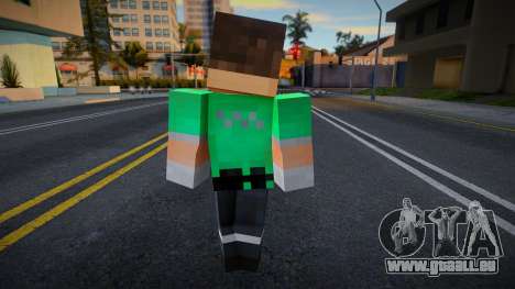 Sfemt1 Minecraft Ped pour GTA San Andreas