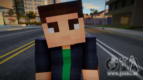 Mediatr Minecraft Ped pour GTA San Andreas