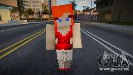 Vbfyst2 Minecraft Ped pour GTA San Andreas