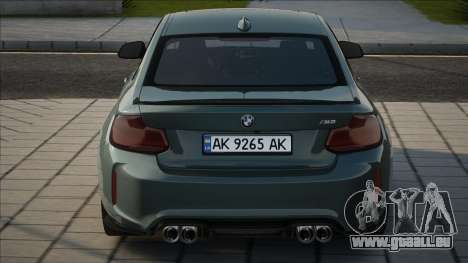 BMW M2 CS Ukr Plate pour GTA San Andreas