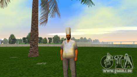 Chef Upscaled Ped für GTA Vice City