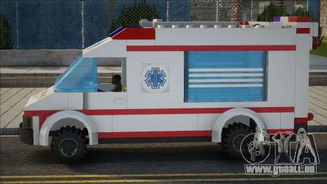 Lego Ambulance [CCD] pour GTA San Andreas