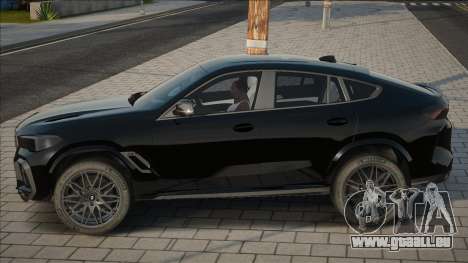 BMW X6m 2022 [Black] pour GTA San Andreas