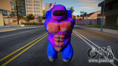 IMPOSTOR AMONG US MUSCULOSOS pour GTA San Andreas