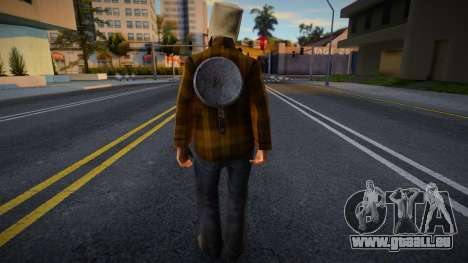 Homme sans-abri avec un sac sur la tête pour GTA San Andreas