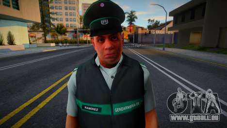 Policier en uniforme 4 pour GTA San Andreas