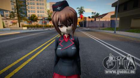 [Girls und Panzer] Maho Nishizumi pour GTA San Andreas