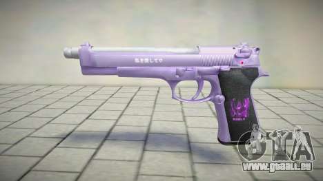Purple Gun Desert Eagle für GTA San Andreas