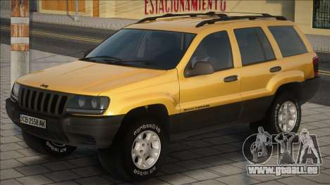 Jeep Grand Cherokee II 1999 Ukr Plate pour GTA San Andreas