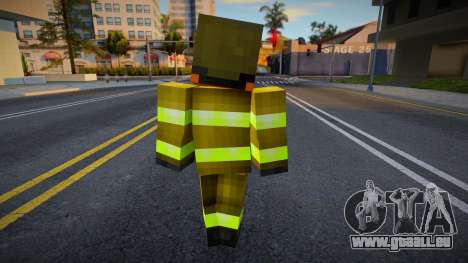 Lvfd1 Minecraft Ped für GTA San Andreas