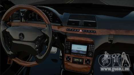 Mercedes-Benz W220 S600 Ukr Plate pour GTA San Andreas