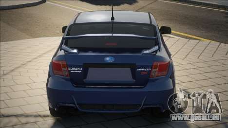 Subaru Impreza WRX STI 2011 Blue pour GTA San Andreas