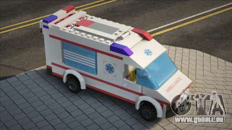 Lego Ambulance [Evil] für GTA San Andreas