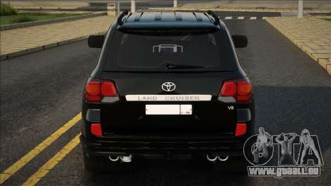 Toyota Land Cruiser 200 [Black] pour GTA San Andreas