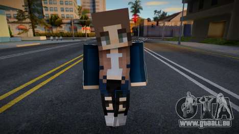 Nurgrl3 Minecraft Ped pour GTA San Andreas