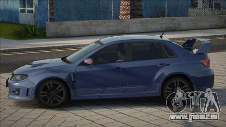 Subaru Impreza WRX STI 2011 Blue pour GTA San Andreas