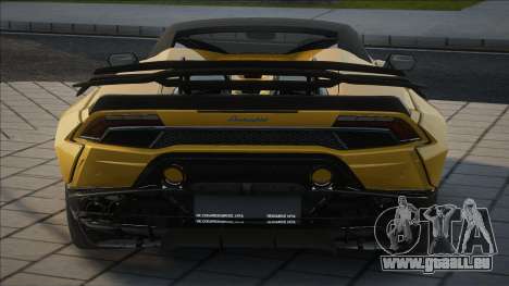 Lamborghini Huracan Tun [Yellow] pour GTA San Andreas
