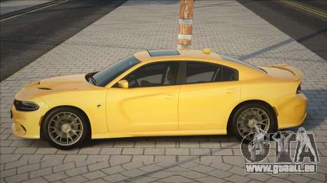Dodge Charger Hellcat 2015 [Yellow] für GTA San Andreas