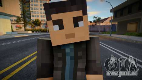 Triboss Minecraft Ped pour GTA San Andreas