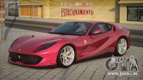 Ferrari 812 Red pour GTA San Andreas