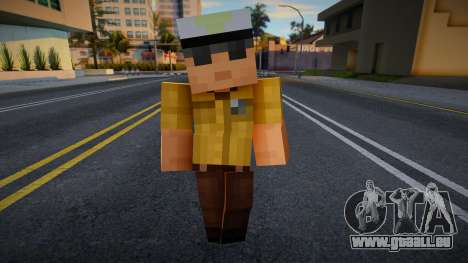 Lvpdm1 Minecraft Ped pour GTA San Andreas