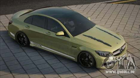 Mercedes-Benz C63s [Gold] pour GTA San Andreas