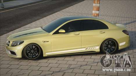 Mercedes-Benz C63s [Gold] pour GTA San Andreas