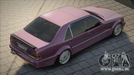 Mercedes-Benz W140 Tun [Pink] pour GTA San Andreas