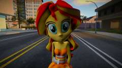 Sunset Shimmer Party Dress - MLP pour GTA San Andreas