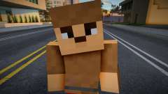 Janitor Minecraft Ped pour GTA San Andreas