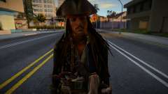 Capitaine Jack Sparrow de Kingdom Hearts III pour GTA San Andreas