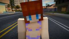 Wfylg Minecraft Ped pour GTA San Andreas