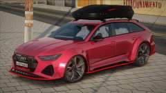 Audi RS6 C8 Red für GTA San Andreas