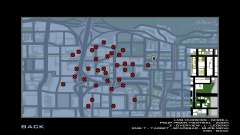Nombre illimité de marqueurs sur la carte pour GTA San Andreas
