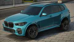 BMW X5 Blue pour GTA San Andreas
