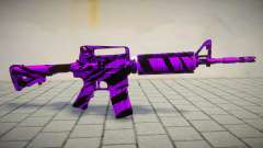 Fiolet Gun - M4 für GTA San Andreas