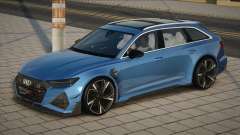 Audi RS6 2021 [Blue] für GTA San Andreas