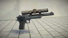 Long Muzzle Desert Eagle (Meryl Gun) - MGS4 v2 pour GTA San Andreas