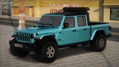 Jeep Gladiator Rubicon 2021 UKR Plate pour GTA San Andreas
