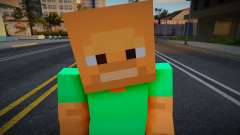 Shmycr Minecraft Ped pour GTA San Andreas