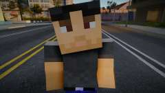 Wmycd1 Minecraft Ped pour GTA San Andreas