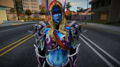 Sylvanas Windrunner Warcraft Reforged für GTA San Andreas