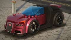 Bugatti Chiron Lego für GTA San Andreas